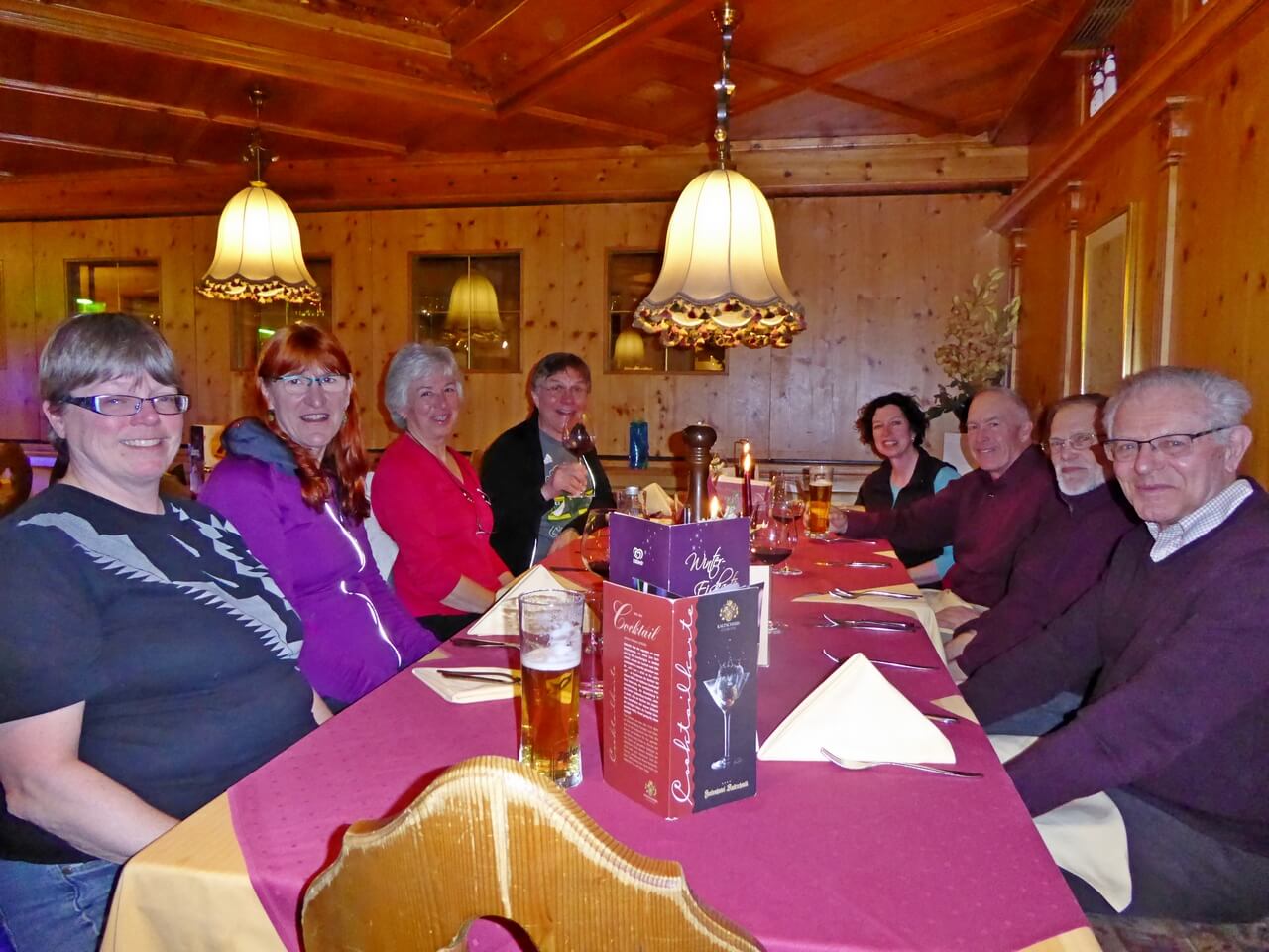 dinner in Austria