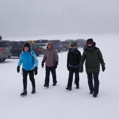 whiteout Mt. Bachelor